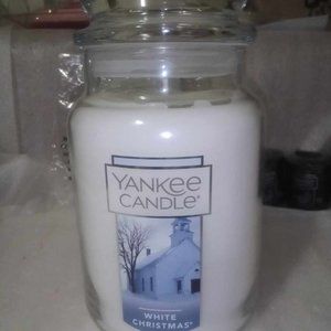 Yankee Candle White Christmas Large Jar Candle 22oz NEW